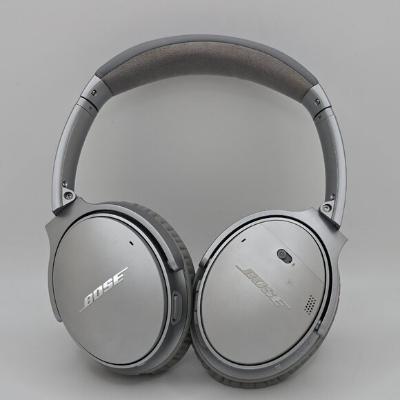 Bose QuietComfort 35 II Noise Cancelling Headphone QC35 Bluetooth Silver - EUC - Picture 8 of 12